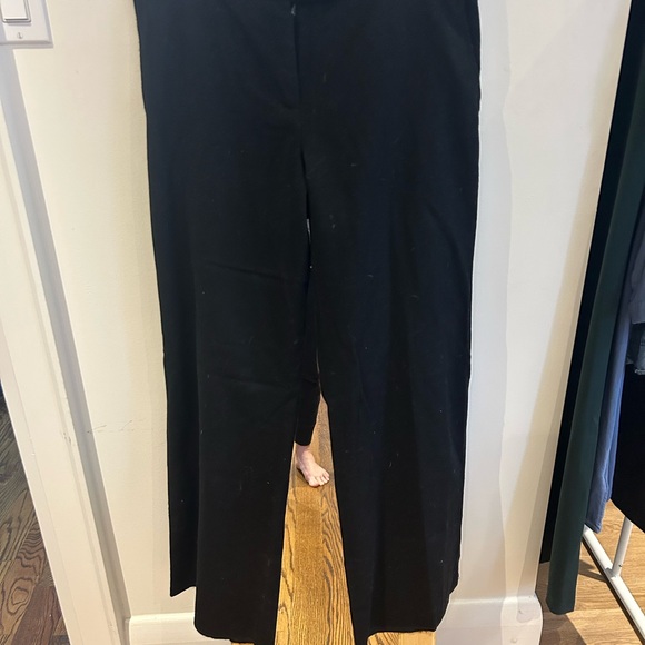 Black Wide-Leg Trousers - Picture 1 of 3